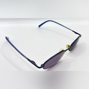 Vintage Hush Puppies H350 Black Oval Sunglasses Frames Only